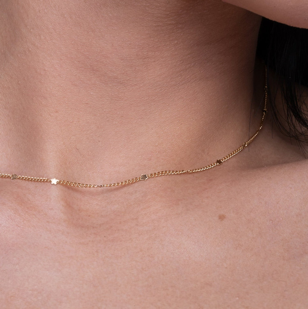 Star Dainty Chain Gold